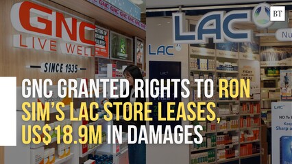 GNC granted rights to Ron Sim’s LAC store leases, US$18.9m in damages