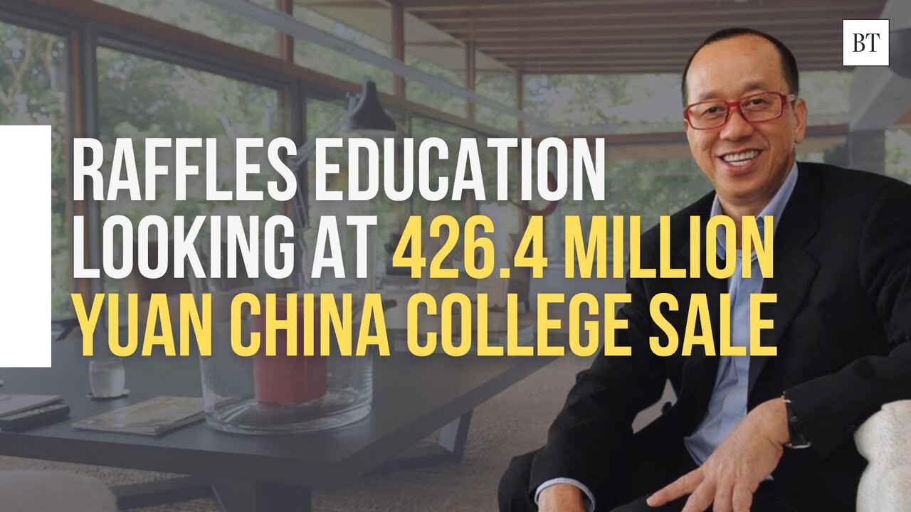 Raffles Education looking at 426.4 million yuan China college sale