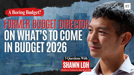 Is Singapore's growth story equal? A former Budget director's take | 5 Questions With Shawn Loh
