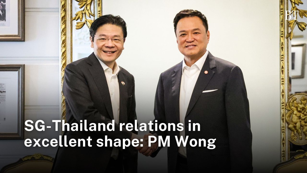 SG-Thailand relations in excellent shape: PM Wong