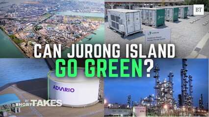 Jurong Island’s next act? Going green with jobs, growth in mind