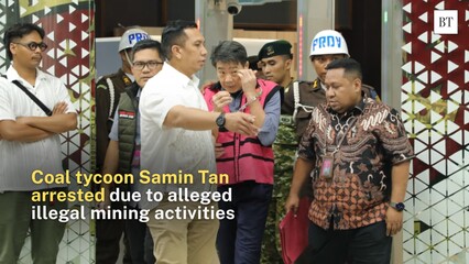 Coal tycoon Samin Tan arrested due to alleged illegal mining activities
