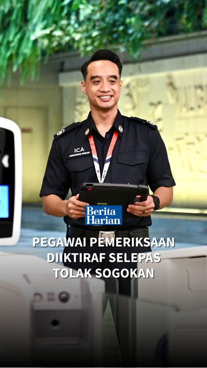 Pegawai pemeriksaan diiktiraf selepas tolak sogokan