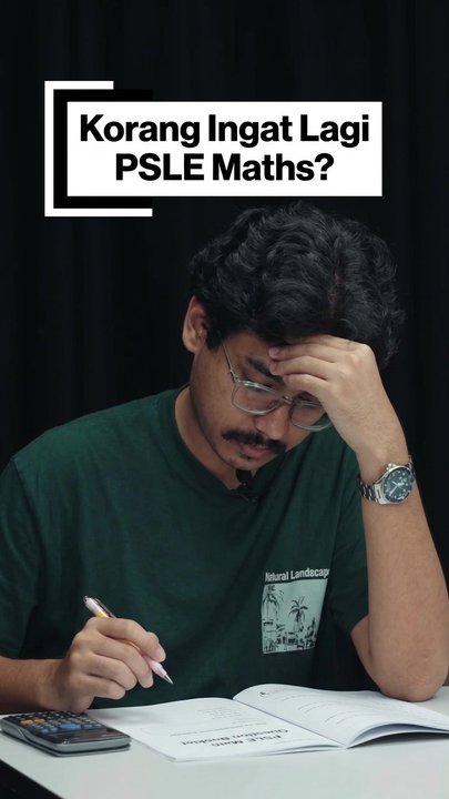 Apabila orang dewasa cuba kertas matematik PSLE...
