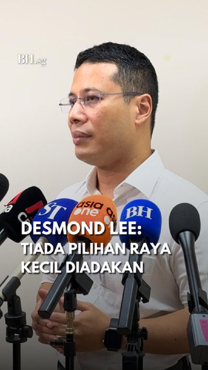 Desmond Lee: Tiada pilihan raya kecil diadakan