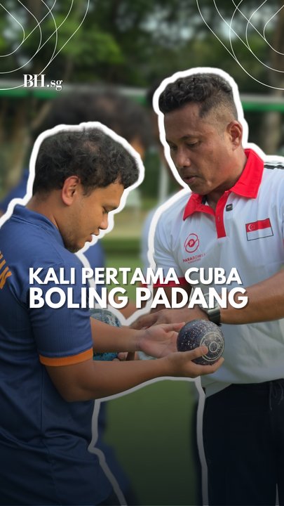 Kali pertama cuba boling padang