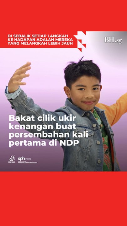 Bakat cilik ukir kenangan buat persembahan kali pertama di NDP