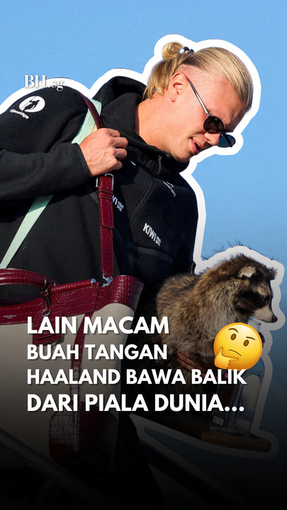 Lain macam 'souvenir' Haaland bawa balik dari World Cup 2026