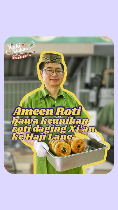 Ameen Roti bawa keunikan roti daging Xi’an ke Haji Lane
