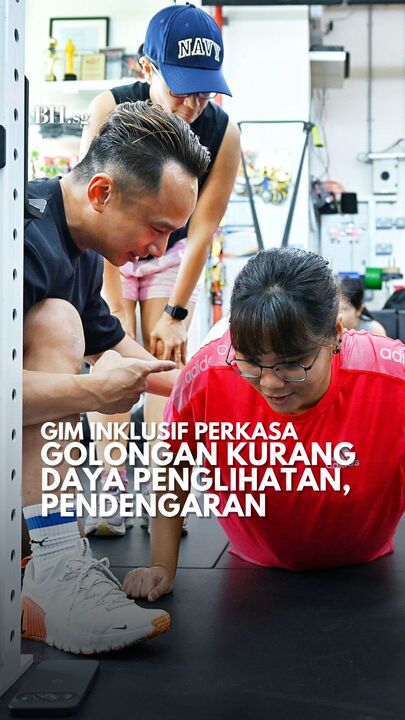 Gim inklusif perkasa golongan kurang daya penglihatan, pendengaran