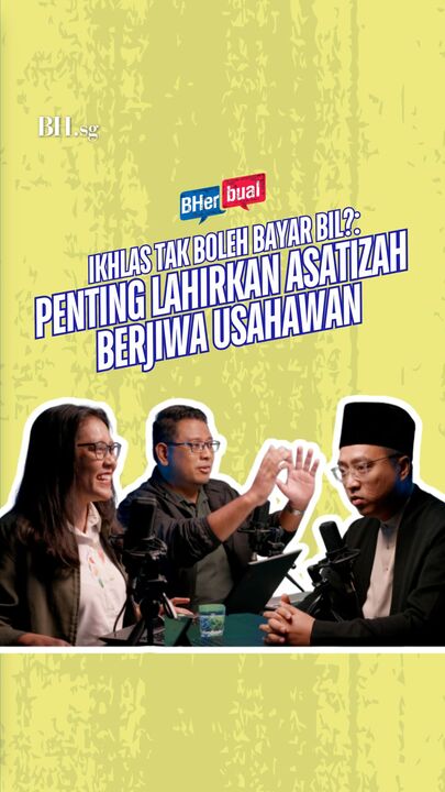 Ikhlas tak boleh bayar bil?: Penting lahirkan asatizah berjiwa usahawan