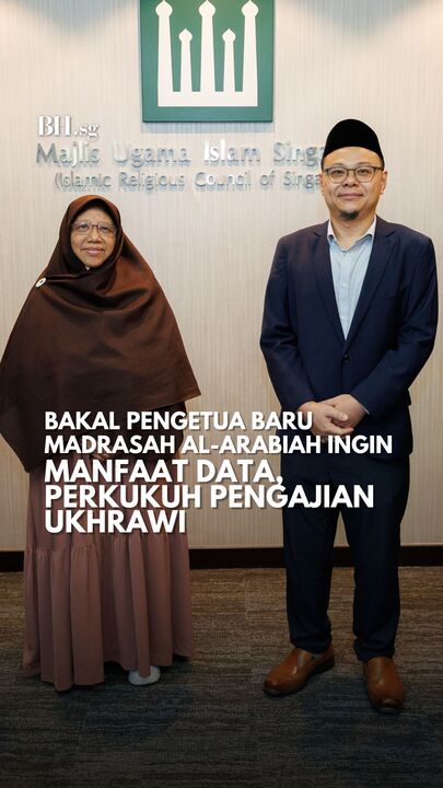 Bakal pengetua baru Madrasah Al-Arabiah ingin manfaat data, perkukuh pengajian ukhrawi 