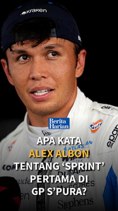 Apa kata Alex Albon tentang ‘sprint’ pertama di GP S’pura?