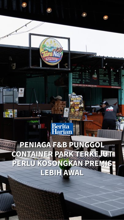 Peniaga F&B Punggol Container Park terkejut perlu kosongkan premis lebih awal