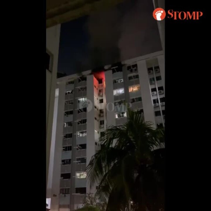 Two Taken To Hospital After Fire Breaks Out At Ang Mo Kio HDB Flat