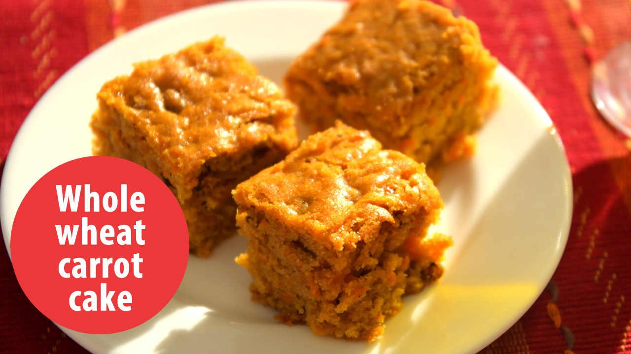 Whole Wheat Jaggery Cake | The Take It Easy Chef