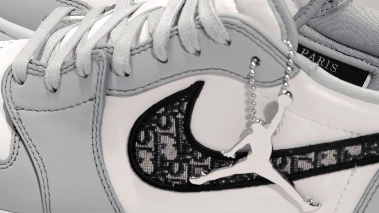 Dior Men Unveils the Limited Edition Air Jordan 1 High OG Dior Sneaker