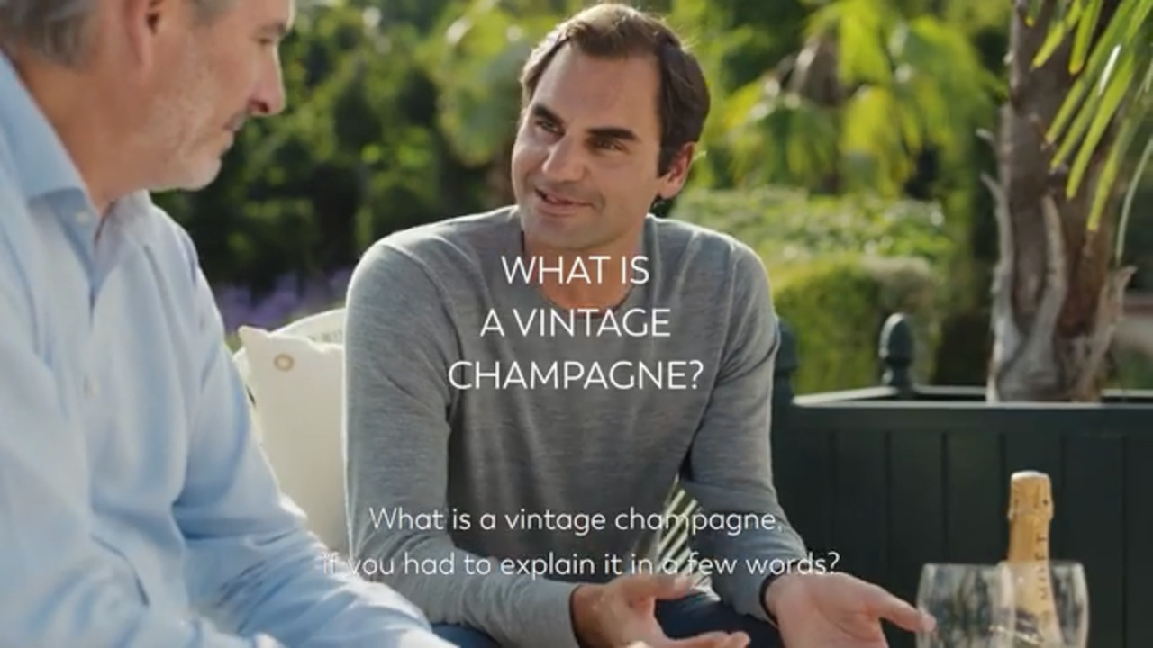 The Moët & Chandon Grand Vintage 2015 is a Roger Federer-approved champagne  for all seasons