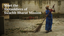 For Malti Devi, the Swachh Bharat job isnt about Gandhis vision. Its just a job that pays - and barely that,video