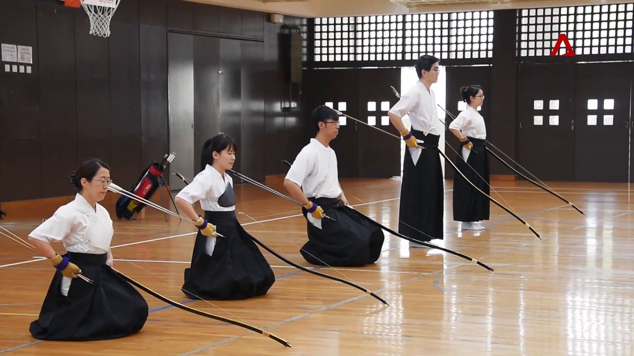 Singaporeans who practise the ancient Japanese martial art of kyudo