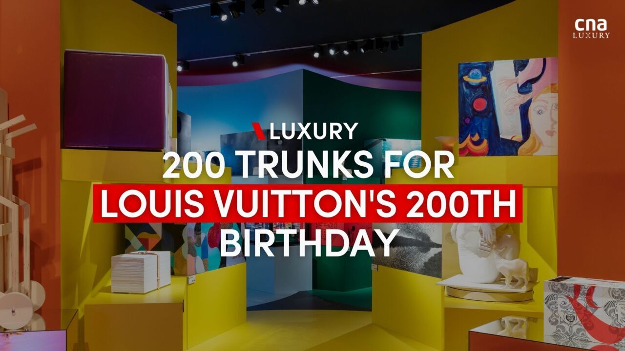 Louis Vuitton brings 200 limited-edition trunks, including one designed by  BTS, to Singapore show