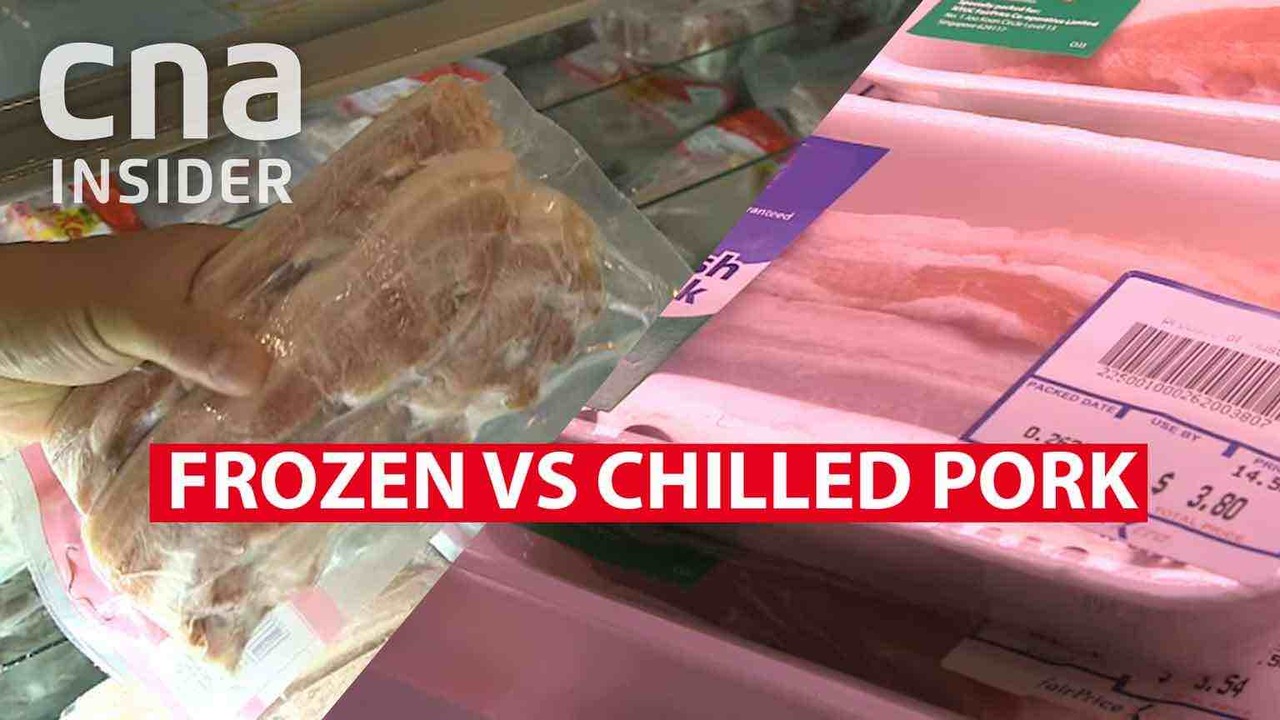 Frozen vs chilled pork Which is better? CNA
