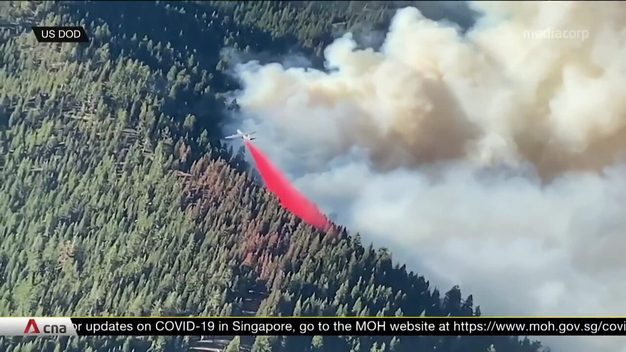 Raging Wildfires Back In California Video Cna