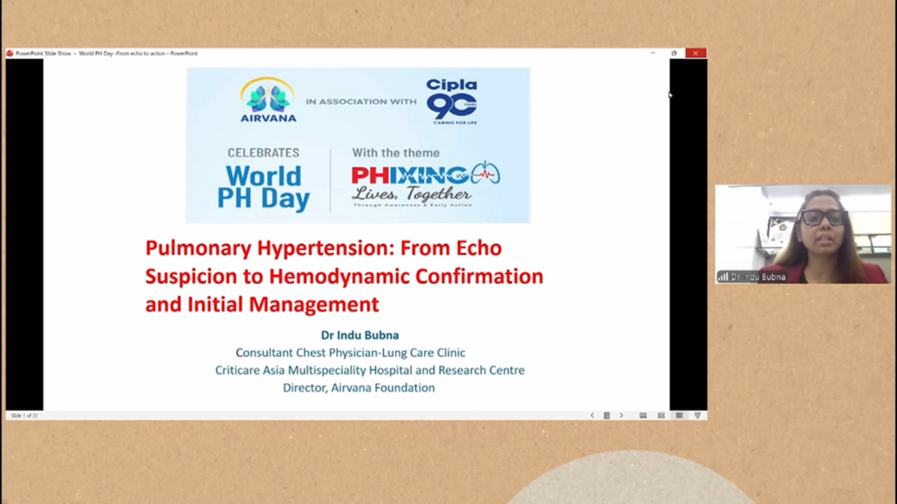 From Echo to Action: Practical Approach to Diagnosis and Initial Management of PH Image