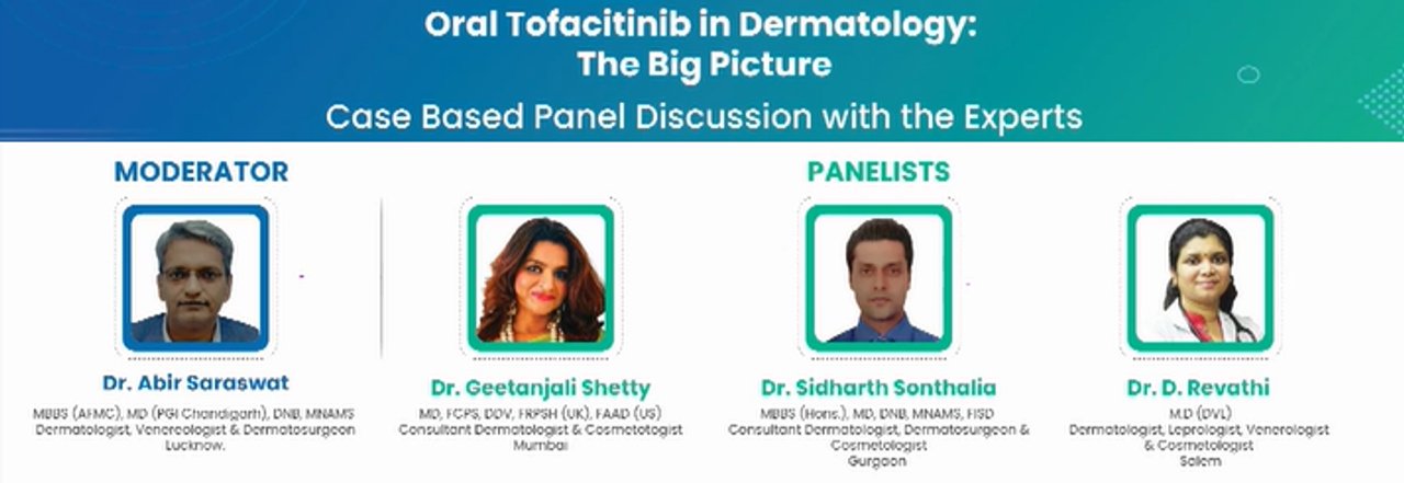Oral Tofacitinib in Dermatology: The Big Picture Session - 2 Image